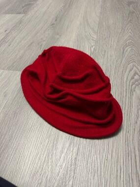 Woolrich Red Women's Wool Bucket Hat